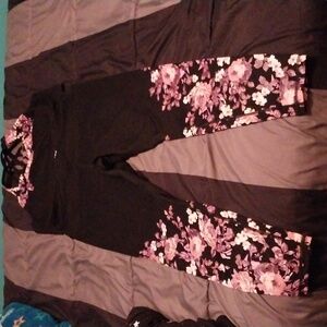 Torrid Active Rose Pattern Set Size 1x-14